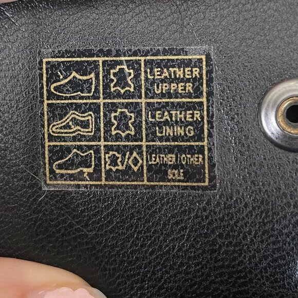 Hugo by Hugo Boss Designer Leather Lace Up Side Zip Boots Brown Blk Sz 8 - Picture 11 of 15